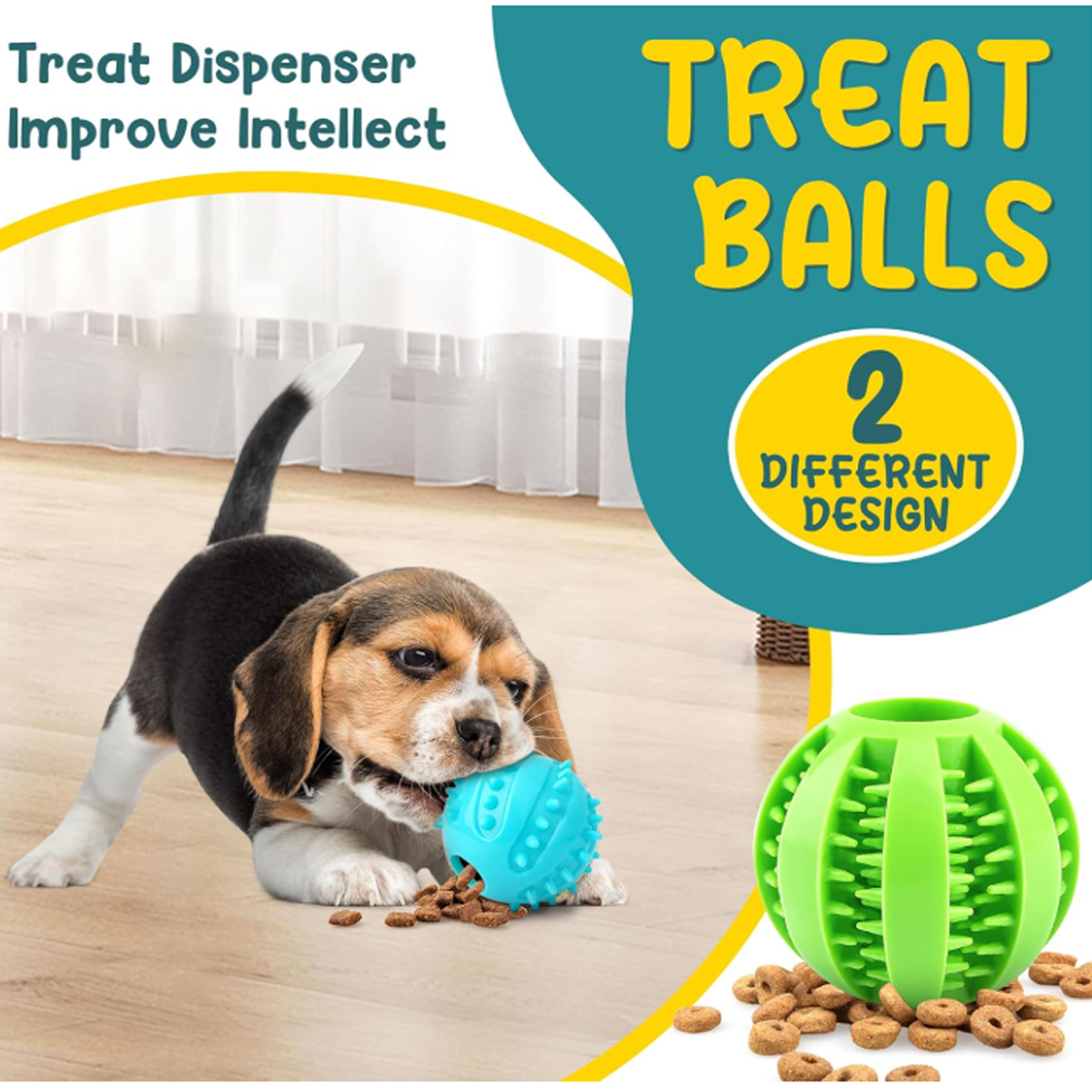1pc Dog Toy Snack Ball Interac - Food Snacks Distribution reseña y precio