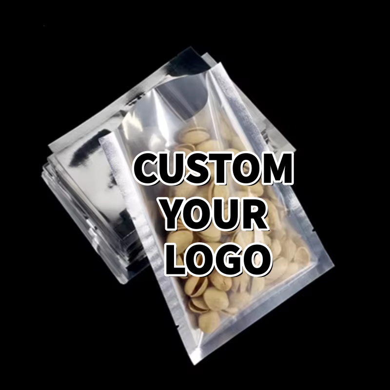 100 Pack Silver Glossy Flat Po - Food Packed Snacks reseña y precio